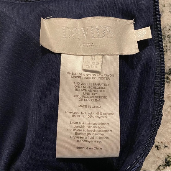 David’s Bridal VEN STYLE Bridesmaid dress - Picture 6 of 9